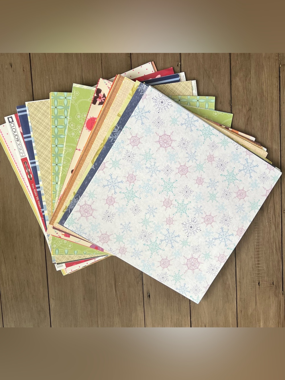 Stampin’ Up Scrapbooking Crafts Single Sided 12”x12” Designer Paper 75 Pages